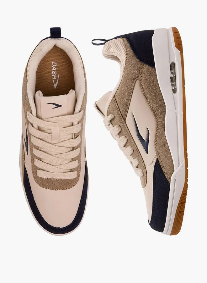 داش Men Suede Lace-Up Ankle Sneakers