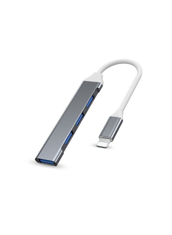 Neutral Usbtypec Hub Splitter Expansion Dock 4 In 1otg Hub Adapter Adapter U Disk - Image 1