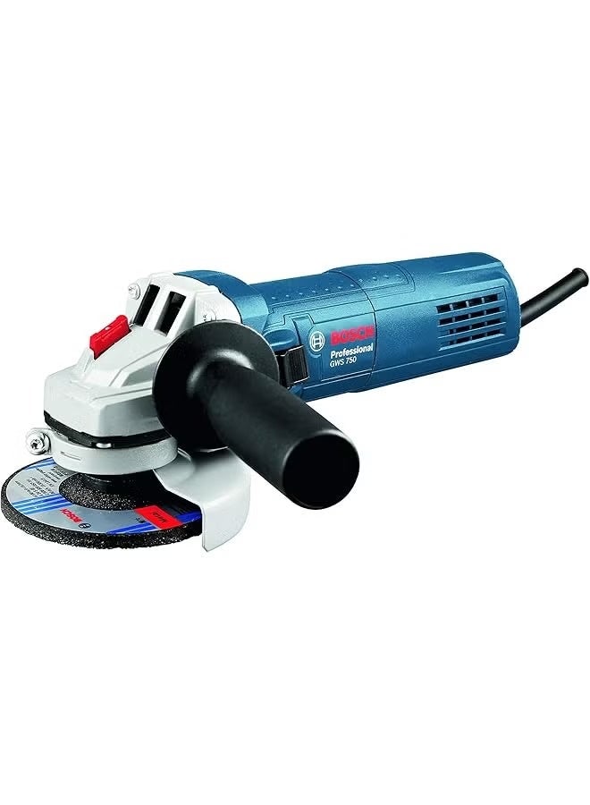 Bosch GWS 750-115 4.5-Inch Angle Grinder – 750W Professional Power for Cutting & Grinding - Image 3