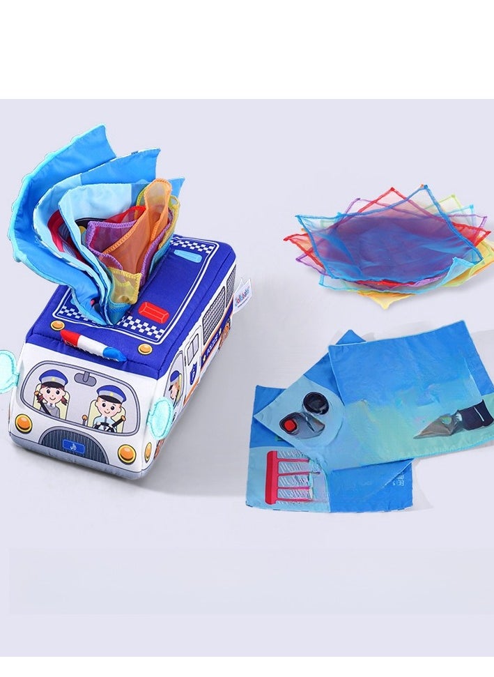 Jollybaby Tissue Box Drawing Fun - Finger Grip Training - Baby Paper Drawing Toy Early Education Puzzle  - Image 1