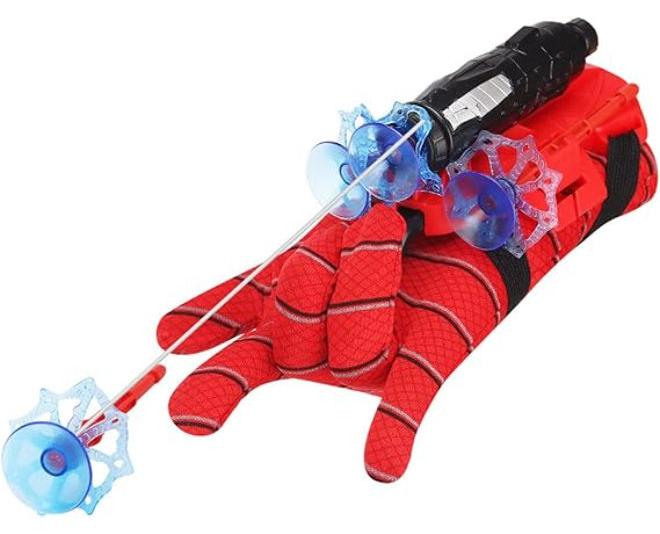 XinShuoBay Hero Launcher Wrist Toy Set,Web Launcher Role Play Toy,Superhero Spider Magic Gloves Role-Play Toy Cosplay (A Set) - Image 1