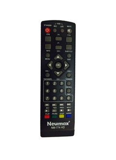 Newmax Remote Control For Satellite Receiver Black 