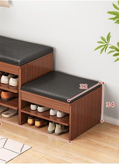 NKX Step Model 2 and 3 Tier Multifunctional Shoe Cabinet Rack with Seat  - Image 3