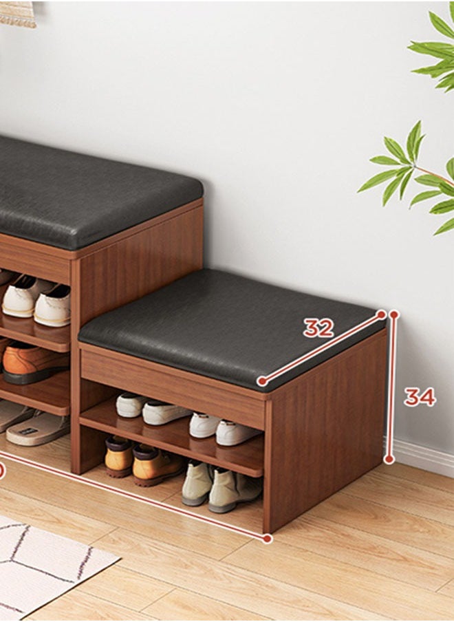 NKX - Step Model 2 and 3 Tier Multifunctional Shoe Cabinet Rack with Seat - Image 1