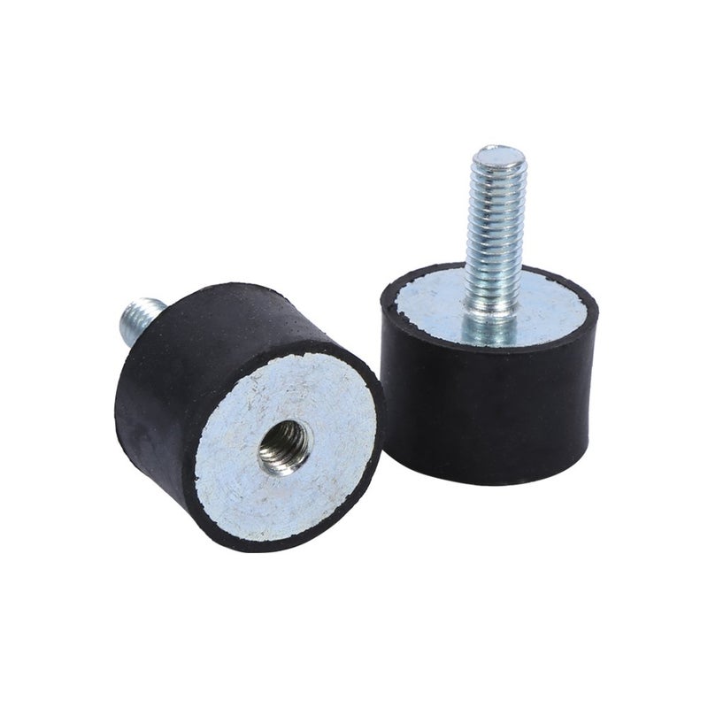 Keenso 4 Pcs M8 M6 Anti-Vibration Isolator Rubber Vibration Isolation Mounts shock absorber Silentblock Car Boat Bobbins(VD30*20 M8*23) - Image 2