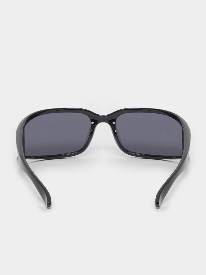 ستايلي نظارة شمسية ستایلي سادة كبيرة بتصميم ملتف - Image 5