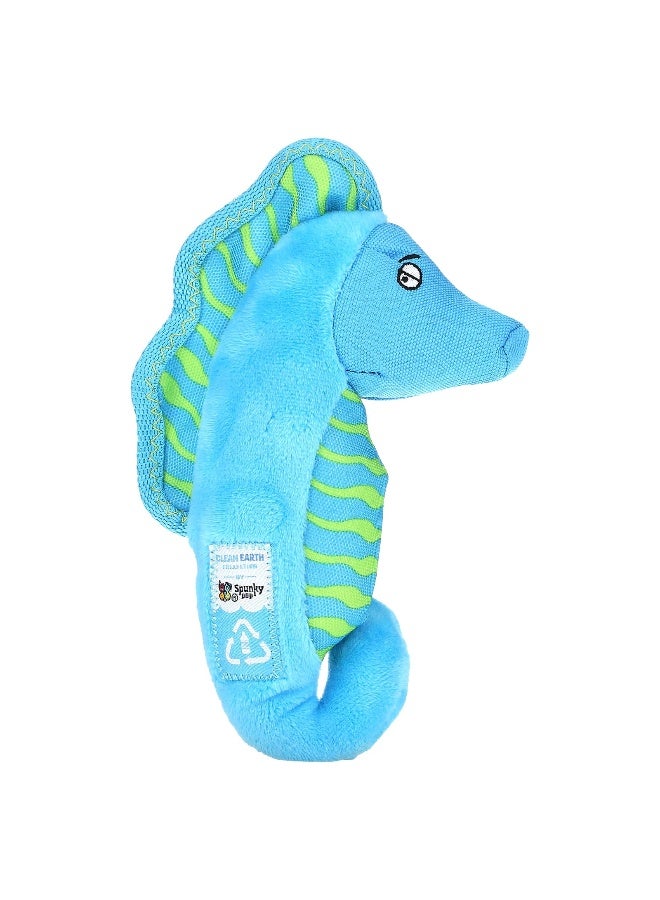 Spunky pup Spunky Pup, Clean Earth Collection, Small Seahorse, 1 Toy  - Image 3