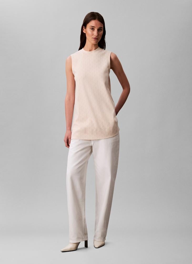 CALVIN KLEIN Printed Crew Neck Sweatshirt - Image 1