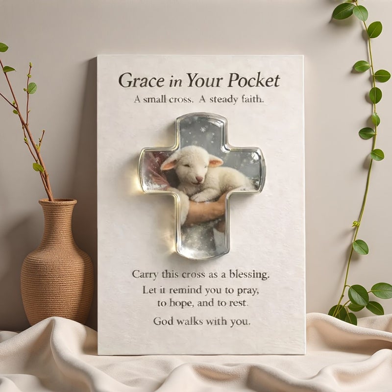 Prayer Encouragement Greeting Card 2D Sculpture Gift For Ramadan Home Decor - Image 4