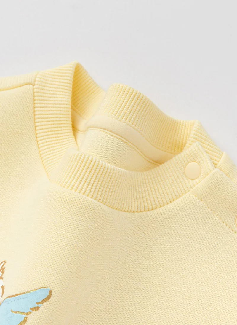 بالابالا بلوزة بناتي بياقة دائرية