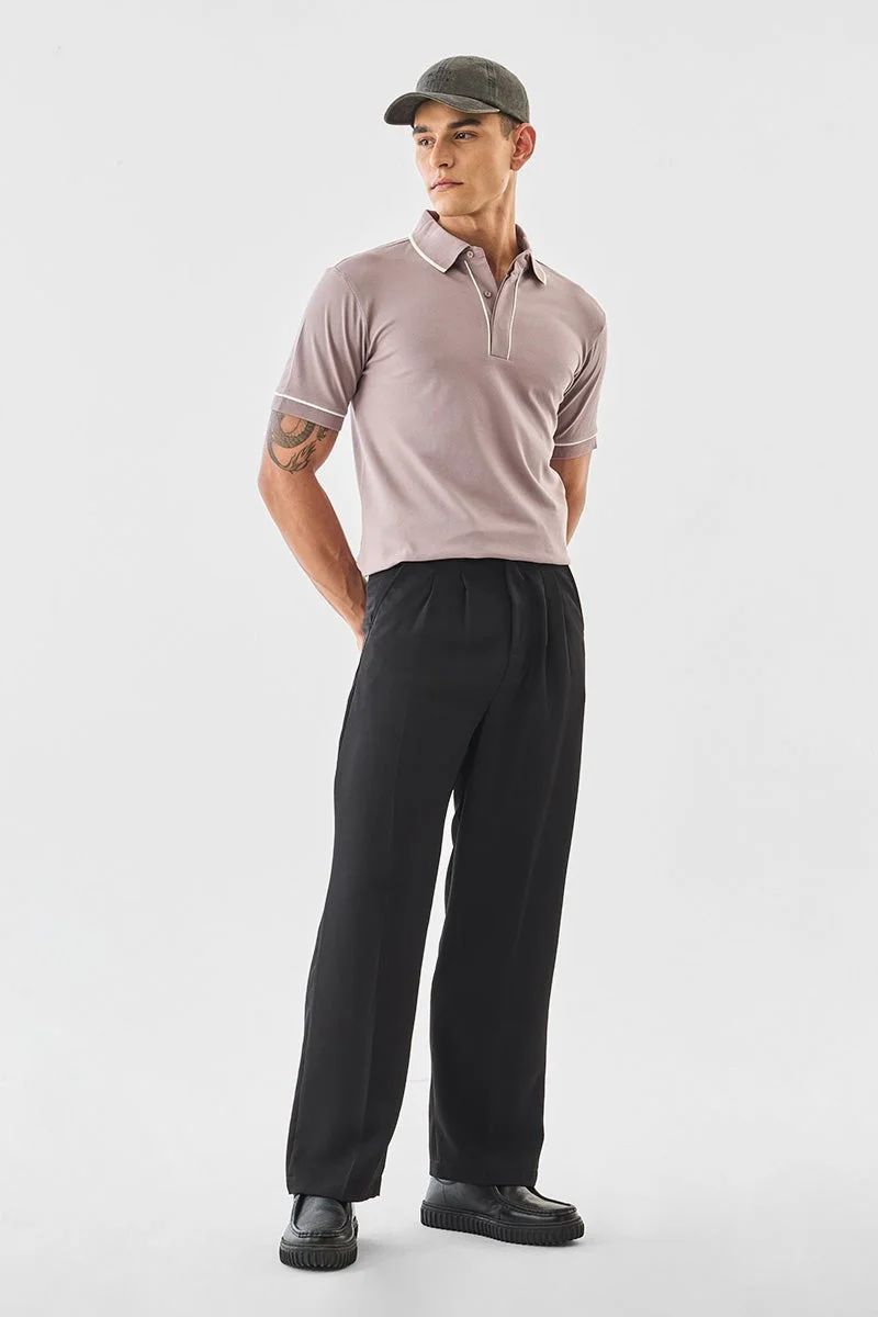 SNITCH Regular Fit Stretch Polo T-Shirt