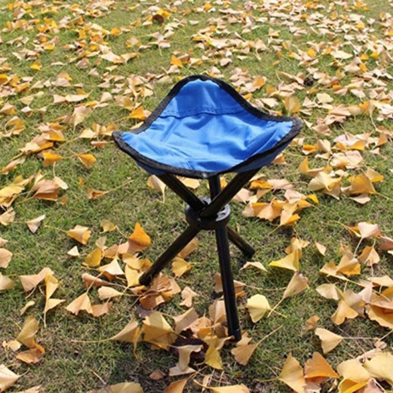 FYCAN Portable Portable Stool for Travelling Foldable Outdoor Sitting Chair Tripod 3 Leg Chair for Camping Picnic Hiking Lightweight Folding Tripod Camping 1 - Image 2