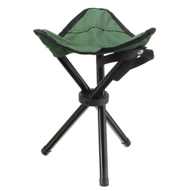 FYCAN Portable Portable Stool for Travelling Foldable Outdoor Sitting Chair Tripod 3 Leg Chair for Camping Picnic Hiking Lightweight Folding Tripod Camping 1 - Image 1