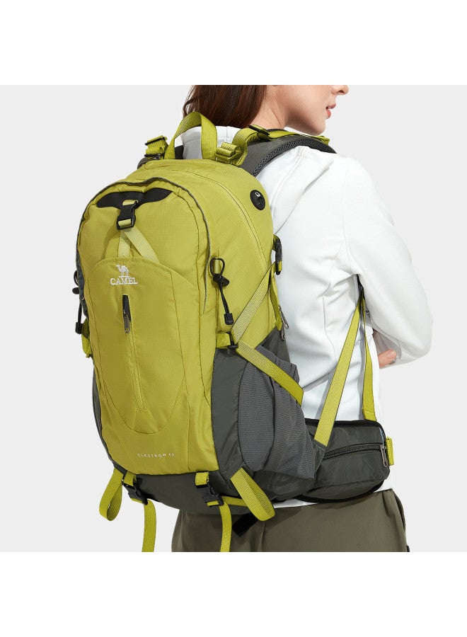 كاميل حقيبة ظهر رياضية خارجية للجبال، حقيبة ظهر محمولة كبيرة السعة للتخييم، حقيبة ظهر مشي متينة للرجال والنساء - Image 4