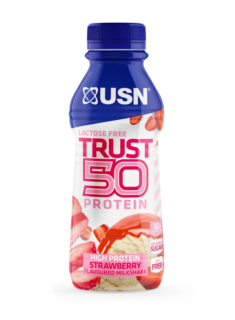 USN Trust Protein Fuel 50 Strawberry 6 Packs - Image 1