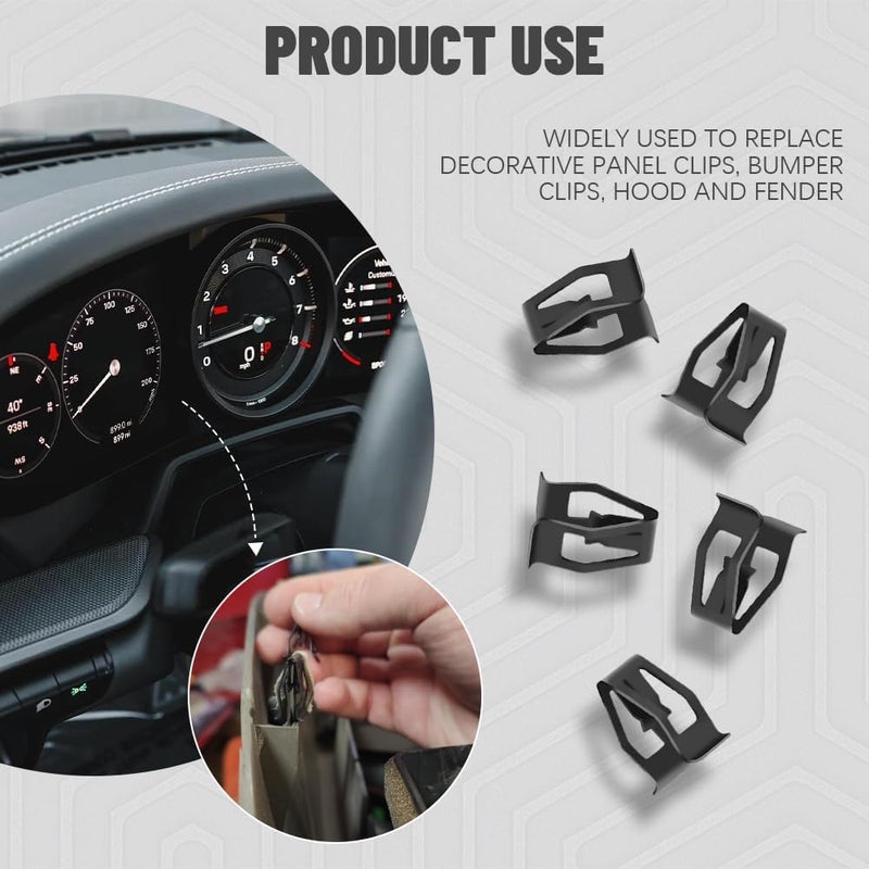 WINUERK 20Pcs Dashboard Trim Clips - Image 3