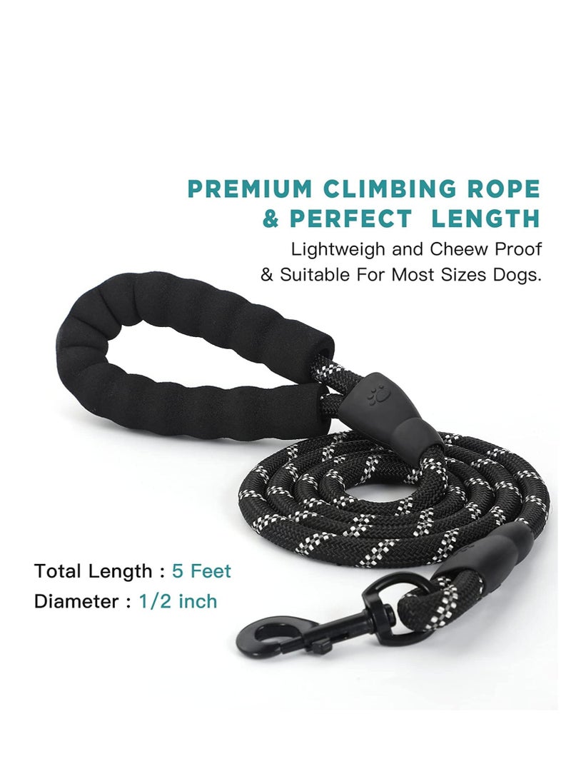 KASTWAVE Strong Dog Leash with Comfortable Padded Handle and Highly Reflective Threads for Medium and Large Dogs - Image 4