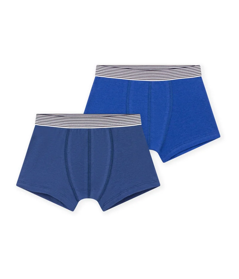 بيتي باتو Pack Of Children's Boxers In Plain Cotton And Elastane