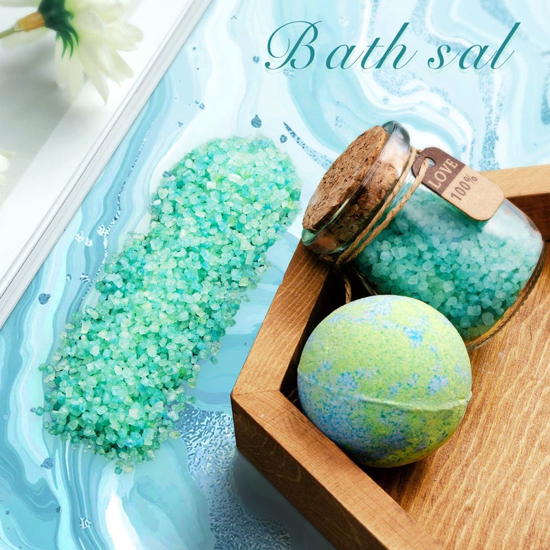 EUASOO Mothers Day Gifts for Mom Wife, Birthday Gifts for Women Sister Best Friend Daughter Her, Relaxing Spa Gift Basket Set, Unique Coworker Teacher Nurse Gift Ideas for Women - Image 5