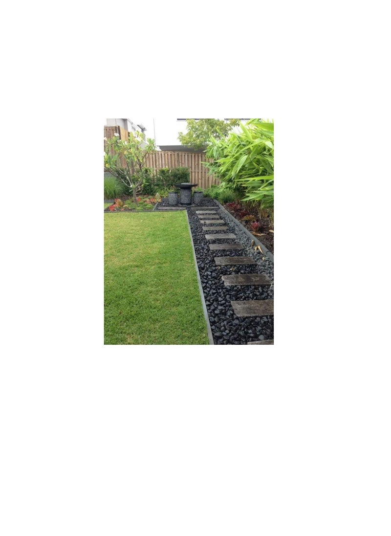 Lamac Crafts Lamac Crafts Polished Pebbles (Black, Large, 5kg)  - Image 3