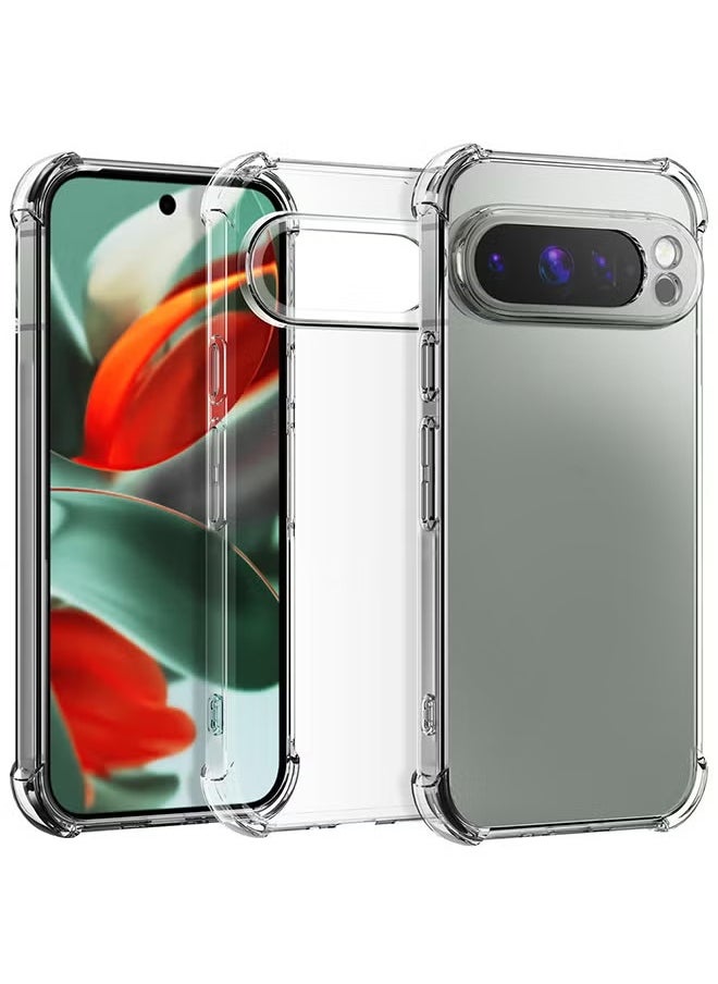 CATANES (for Google Pixel 9 Pro XL) 3 Packs TPU Case and 2 Screen Protectors Shockproof Soft TPU Bumper and Hard PC Back Case Anti-Scratch,Drop Protection,Slim Fit Gorilla Case Cover  - Image 3