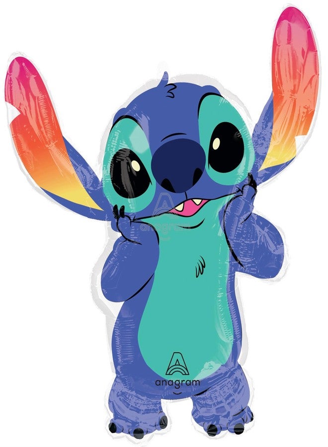 Anagram Stitch 5pc Foil Balloon Bouquet - Image 2