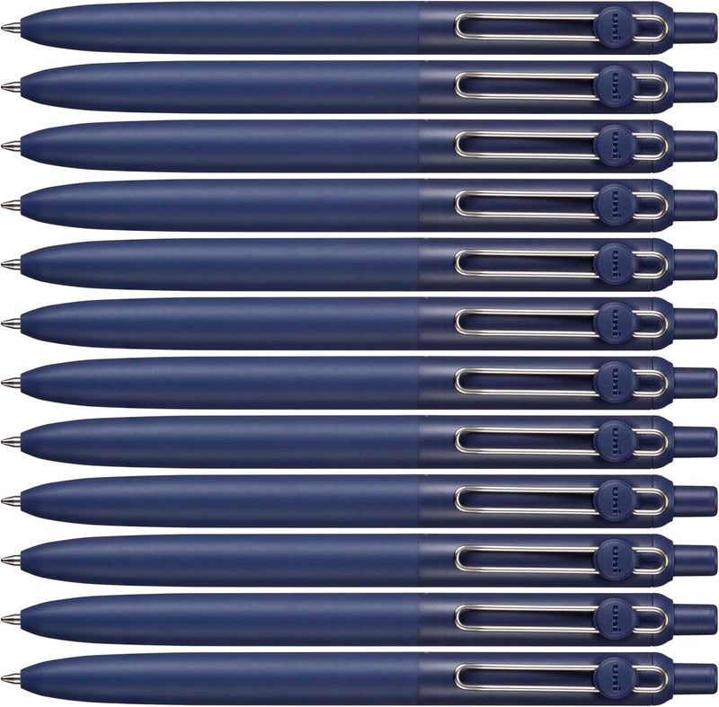 يوني بول Uni-ball Zento Liquid Ink Rollerball Pens - Blue - Image 1