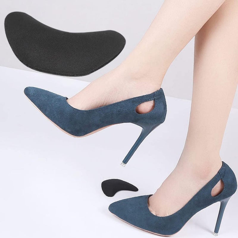 cheekyglo 18 Pairs Blisters Women Toe Pad Tip Foot of for Care Black+ Cushion High Use Anti-Chafe Calluses Metatarsalgia Adjustable Heels Plug Ball Inserts Cushions Soft to Daily Random - Image 5