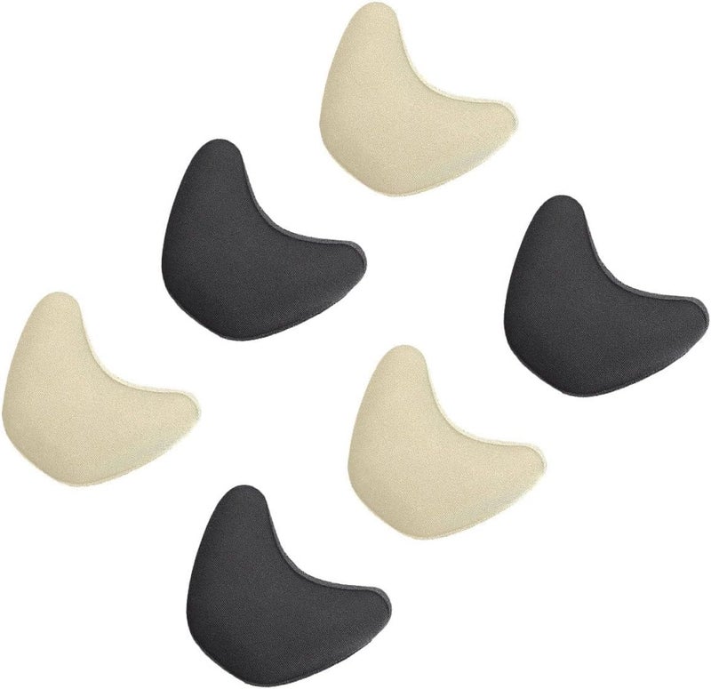 cheekyglo 18 Pairs Blisters Women Toe Pad Tip Foot of for Care Black+ Cushion High Use Anti-Chafe Calluses Metatarsalgia Adjustable Heels Plug Ball Inserts Cushions Soft to Daily Random - Image 4