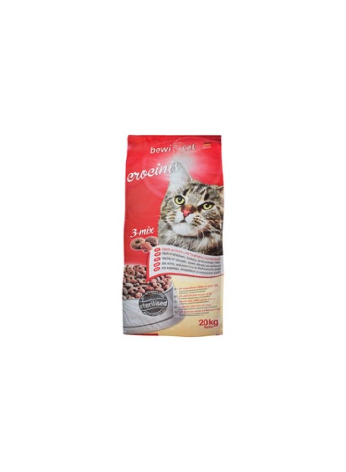 Bewi Cat Crocinis 3- Mix 20 Kg