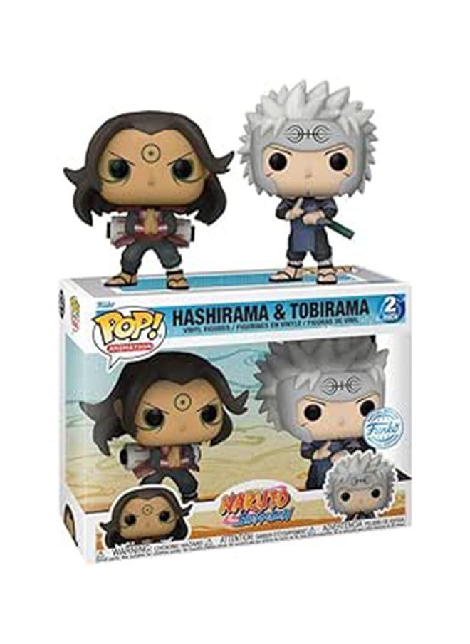 Funko فانكو بوب! رسوم متحركة: ناروتو - هاشيراما وتوبيراما، قطعتان (غير متضمنة)، ألعاب قابلة للتجميع 63137 