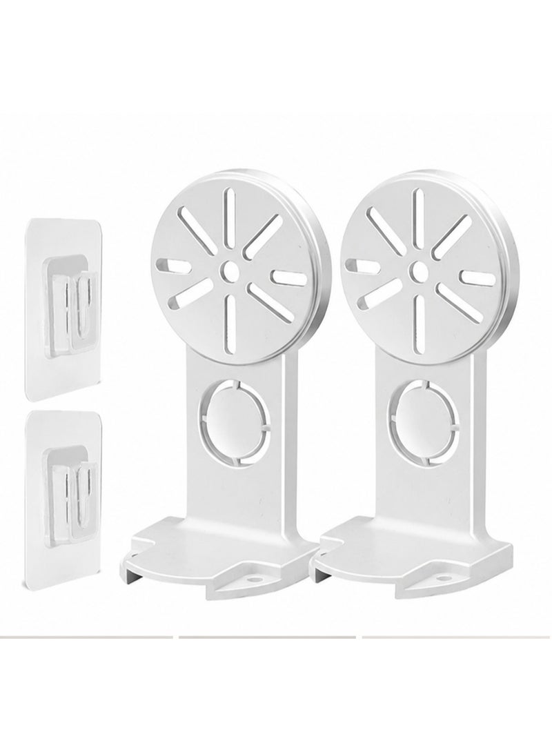 2 Pack No Drill Wall Mount Bracket for Security Camera Adhesive Installation Stand Holder Indoor CCTV Camera