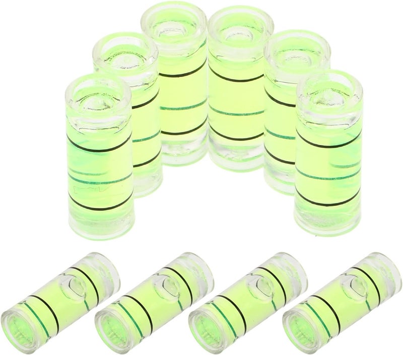 Trendy economical quality 10pcs Mini Spirit Level Acrylic Bubble Leveling Tool Compact Handheld Leveling Instrument for Woodworking Picture Hanging and Precision Layout Measuring UV resistant - Image 1