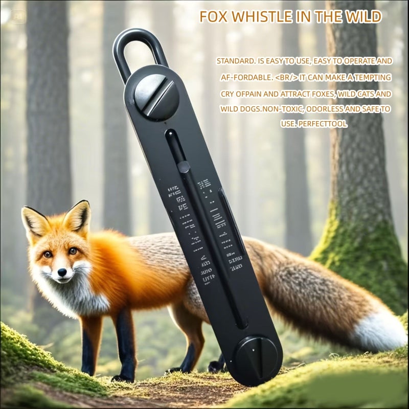2 Pack Fox Call Whistle High Power Loud Wildlife Tool for Hunting Fishing Survival Outdoor Portable Foxhorn Device - Image 3