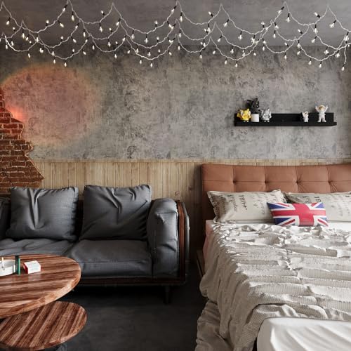 BAYYA Cement Grey Contact Paper Concrete Peel and Stick Wallpaper Industrial Style Self Adhesive Paper Waterproof Removable Decorative Paper Vinyl Film Furniture Stickers for Bathroom Kitchen Cabinets - Image 5