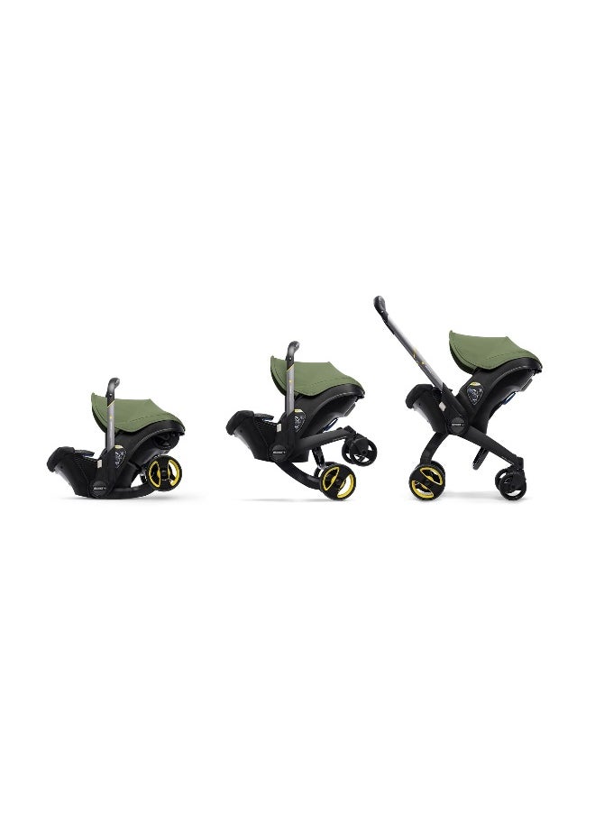 Doona Baby Car Seat And Travel Stroller Desert - Green  - Image 5