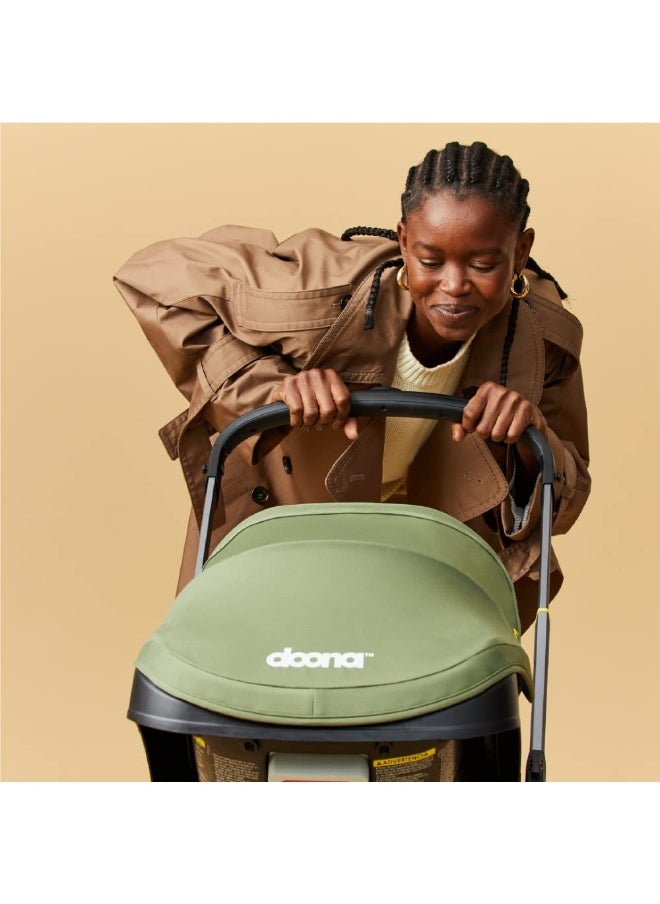 Doona Baby Car Seat And Travel Stroller Desert - Green  - Image 4