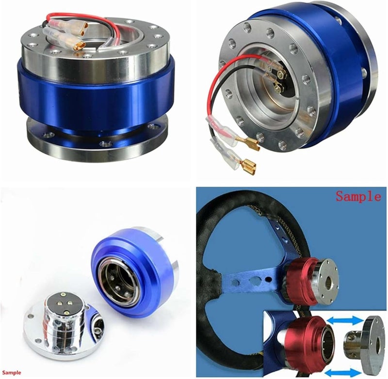QASULER Quick Release Steering Wheel Hub Adapter - Image 4