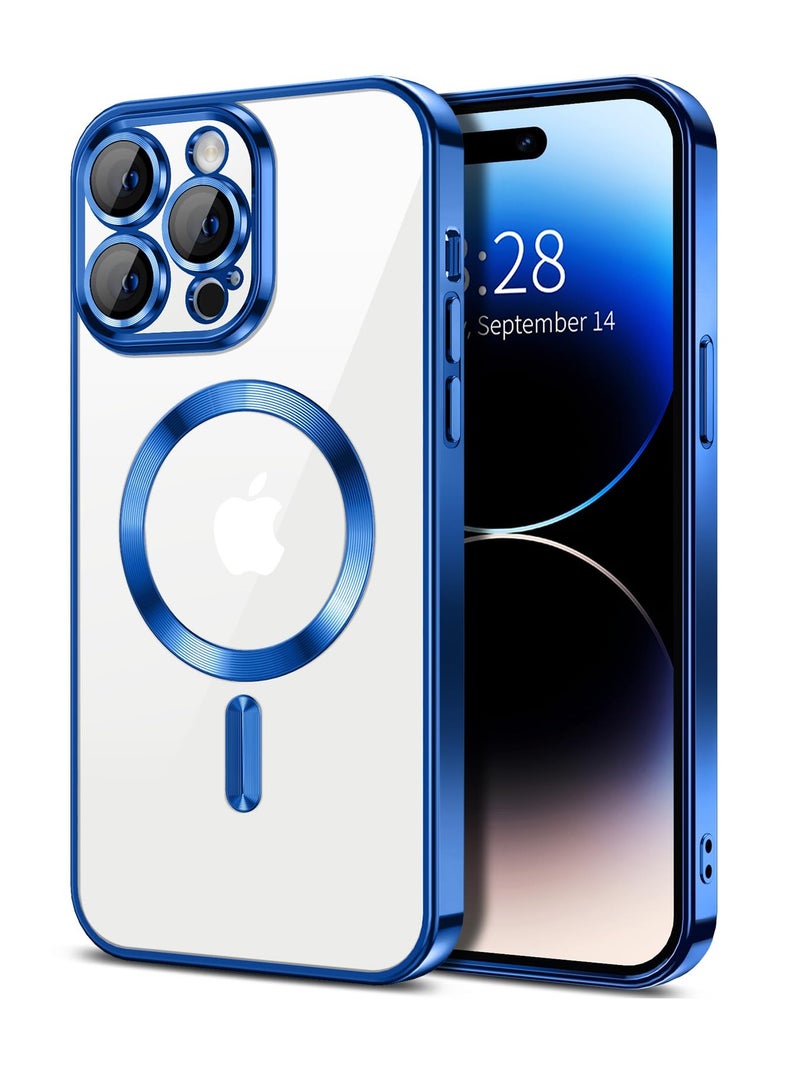 BORTONY iPhone 14 Pro Max Magnetic Case Supports Wireless Charging, Shockproof, Scratch-Resistant Phone Case for  iPhone 14 Pro Max 6.7 inch - Image 1