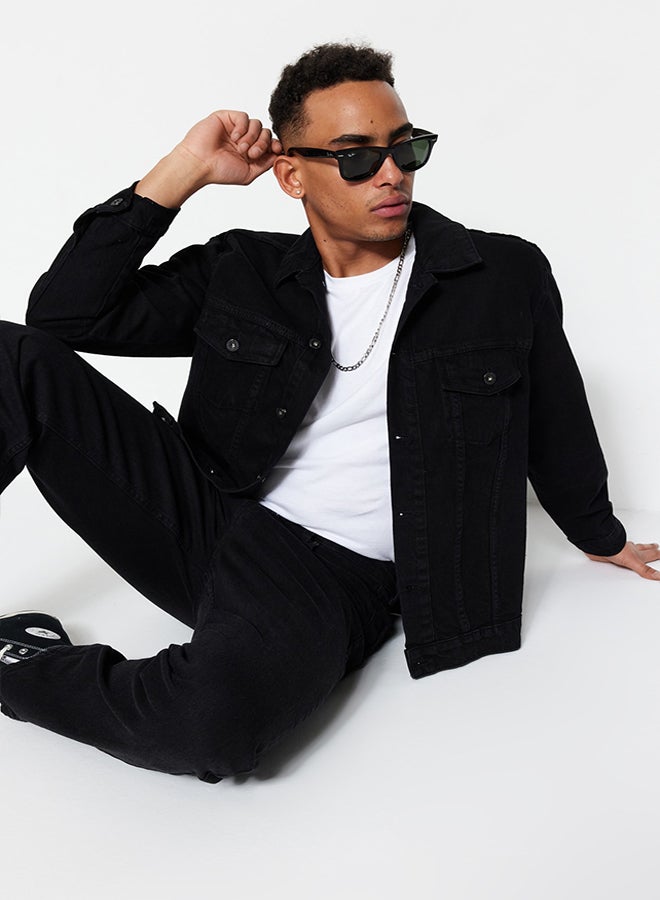 trendyol Jacket - Black - Regular fit  - Image 2