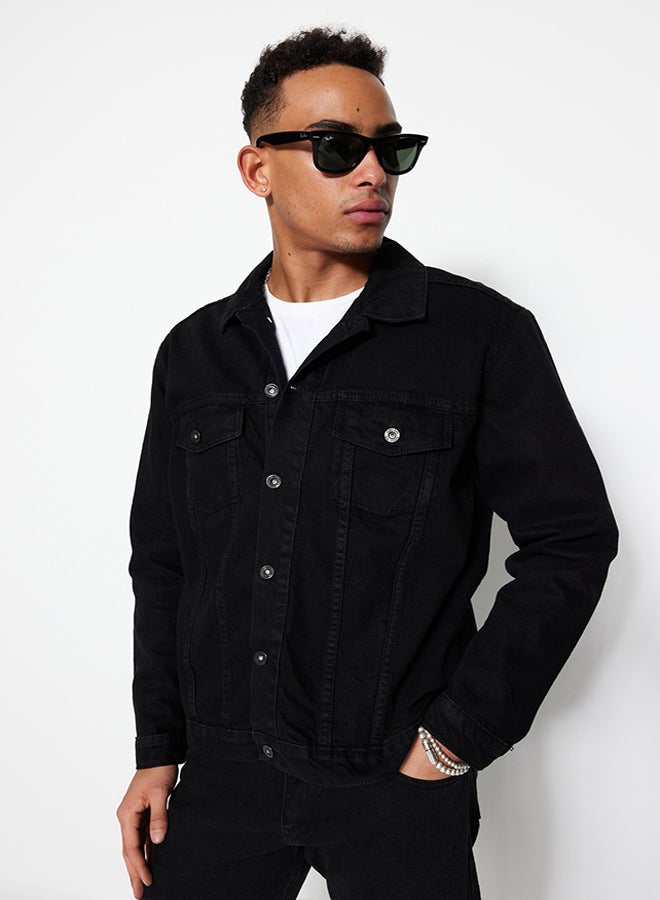 trendyol Jacket - Black - Regular fit  - Image 3