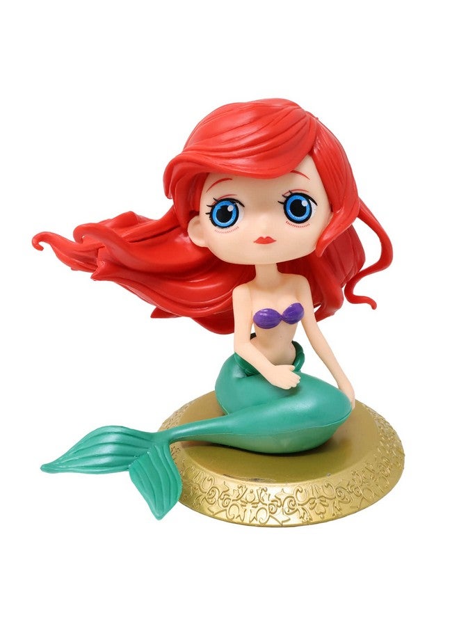 Honbay 1PCS Little Mermaid Cake Topper Under the Sea Theme Cake Decoration Mini Mermaid Figurines for Birthday Baby Shower Party - Image 1