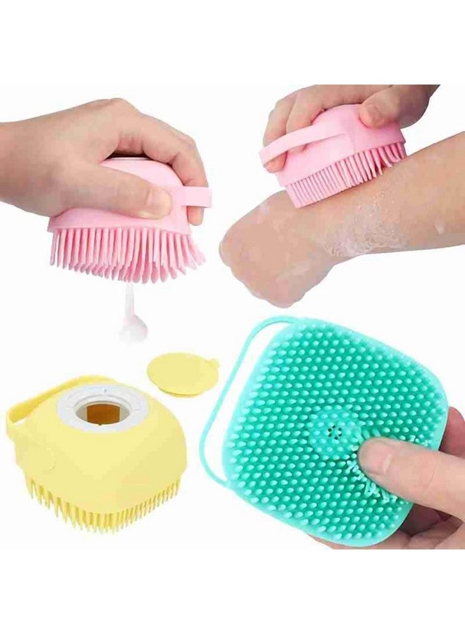 Shovclick Silicone Brush with Shower Gel Dispenser, Mud & Dirt Remover with Soft Silicone Bristle with Non-toxic Brushes - Image 3