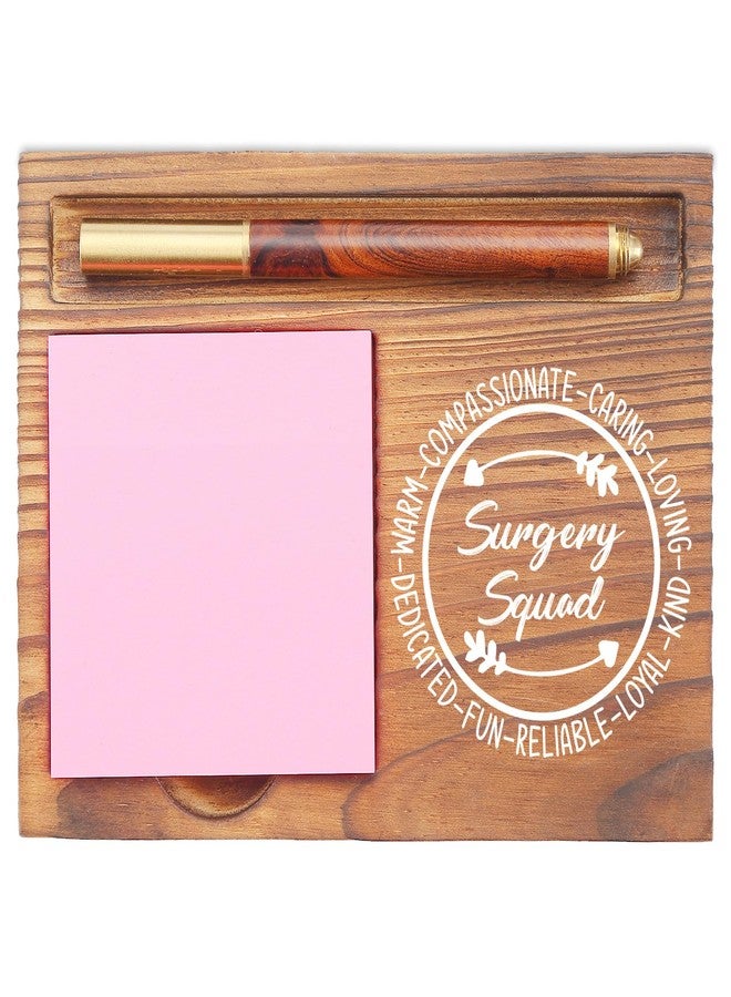 EFFJNSG Surgery Squad Sticky Note Holder, Appreciation Gifts for Surgeons, Nurses, Healthcare Workers, Medical Professionals Staff Graduation Retirement Desk Organizer EDP159 - Image 1