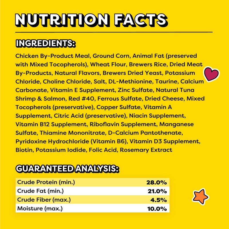 Temptations MixUps Surfer's Delight Flavor Crunchy and Soft Cat Treats, 30 oz. Tub - Image 5