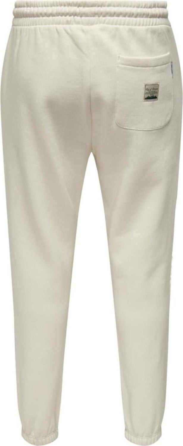 Jack Jones Onsriley Reg Sweat Pants Vd Cream 22030142 - Image 3