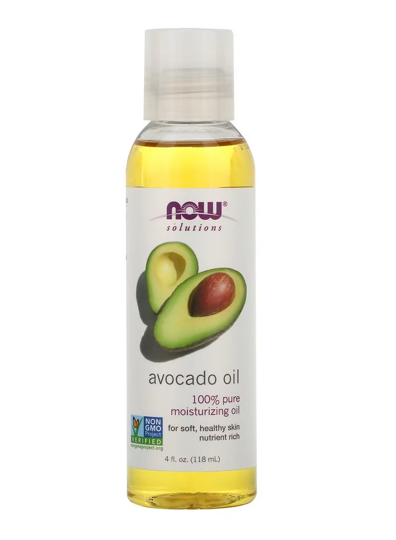 now Solutions Avocado Oil 4 fl oz 118 ml Pack of 4 - Image 2
