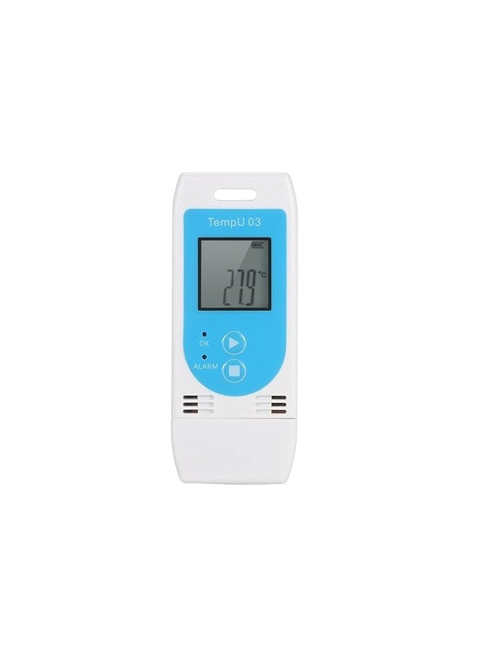 TEMPUR Reusable USB Temperature Humidity Data Logger White - Image 1