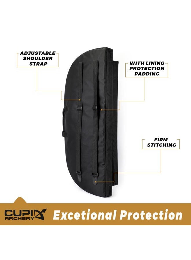 LWANO Compound Bow Case Light-Weight Soft Bow Bag with Arrow Pocket and Backpack Straps - Image 5