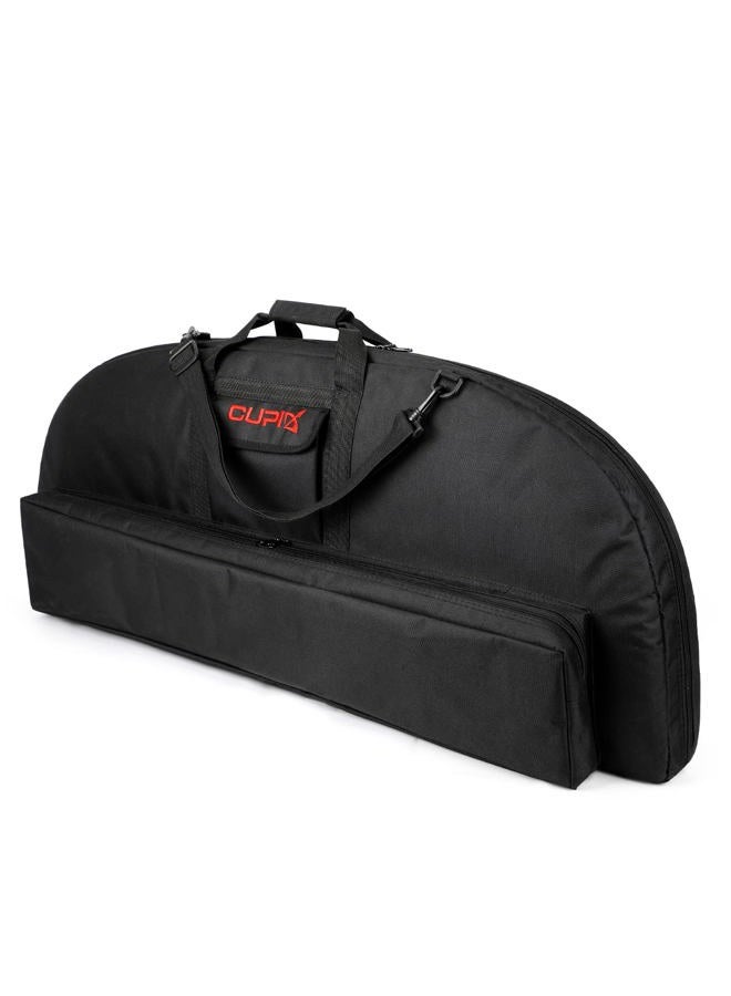 LWANO Compound Bow Case Light-Weight Soft Bow Bag with Arrow Pocket and Backpack Straps - Image 1